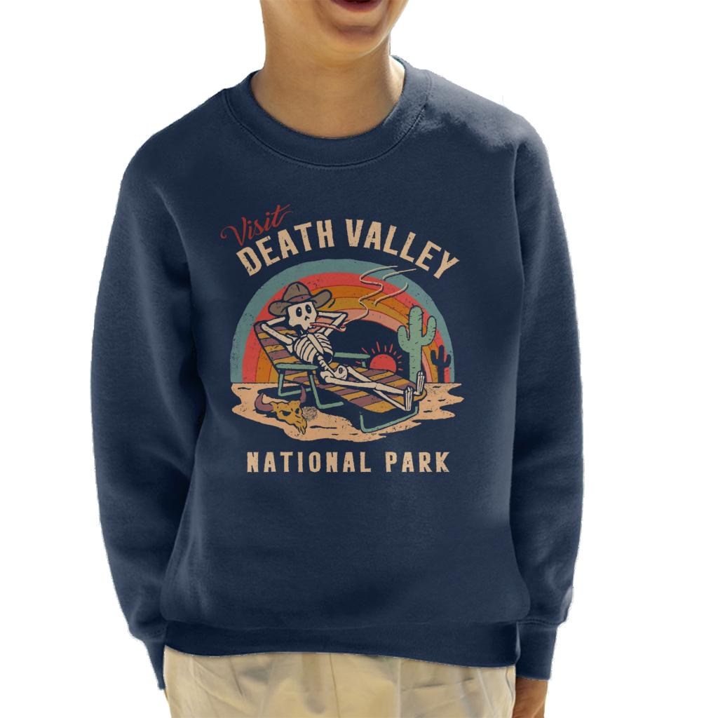 US National Parks Visit Death Valley Kid's Sweatshirt product image 6