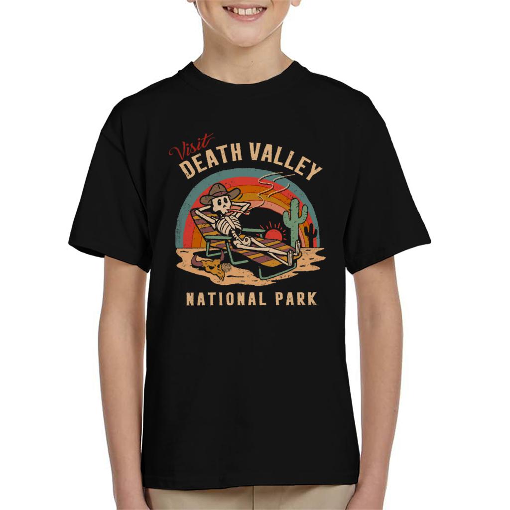 US National Parks Visit Death Valley Kid's T-Shirt product image 1