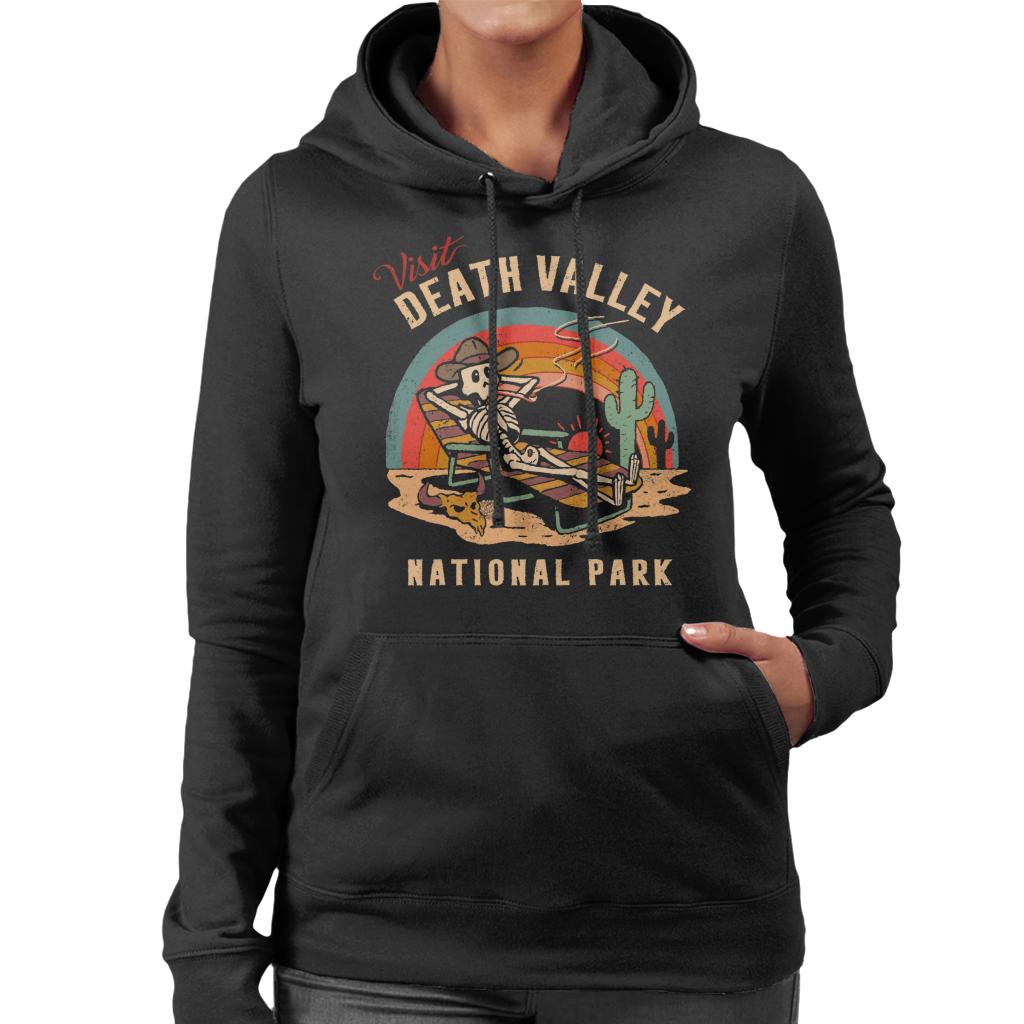 US National Parks Visit Death Valley Women's Hooded product image 1