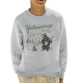 US National Parks Yellowstone Bear Playing Banjo Kid's product image 1