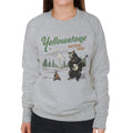 US National Parks Yellowstone Bear Playing Banjo Women's product image 1