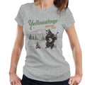 US National Parks Yellowstone Bear Playing Banjo Women's product image 1