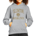US National Parks Yellowstone Wyoming Kid's Hooded product image 1