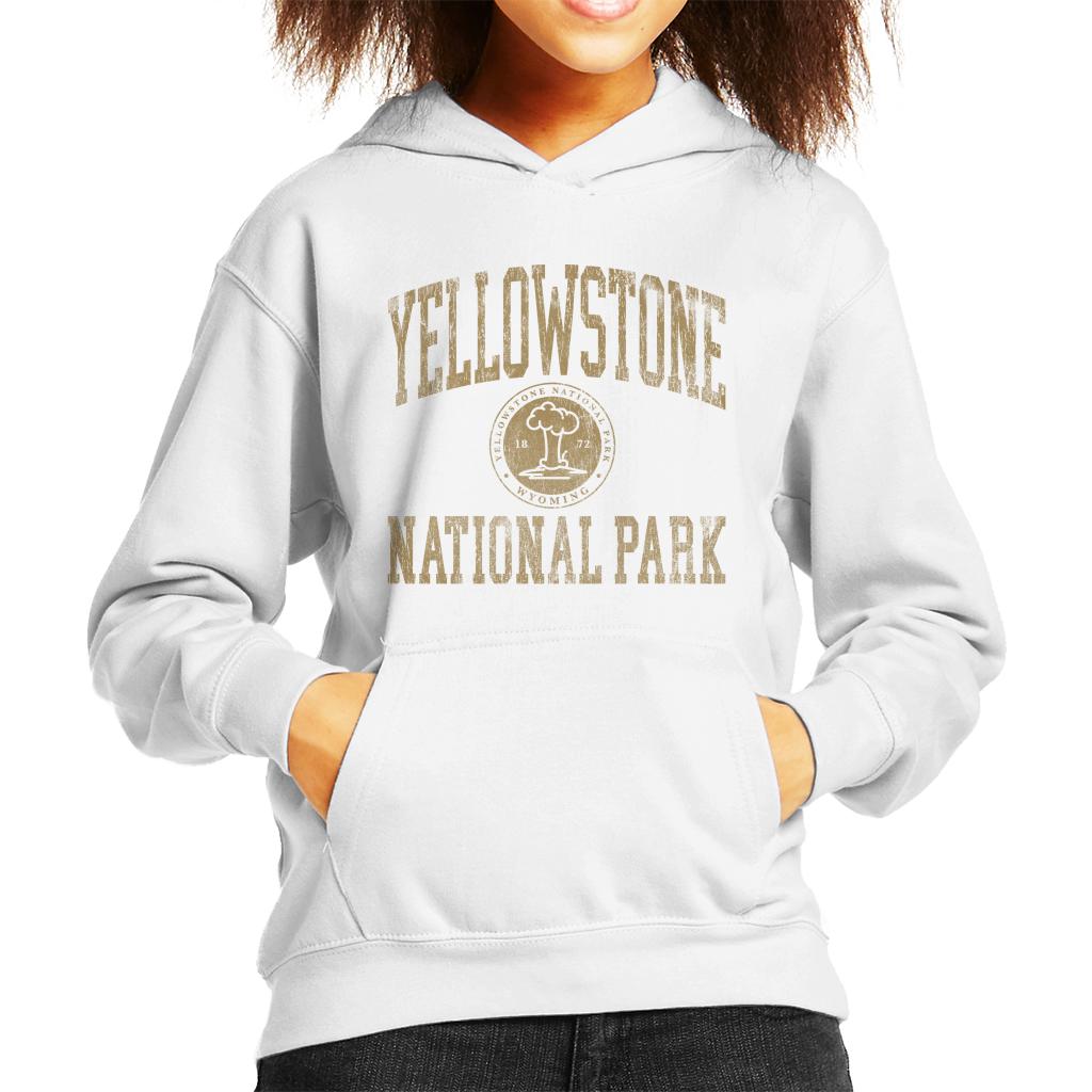 US National Parks Yellowstone Wyoming Kid's Hooded product image 4