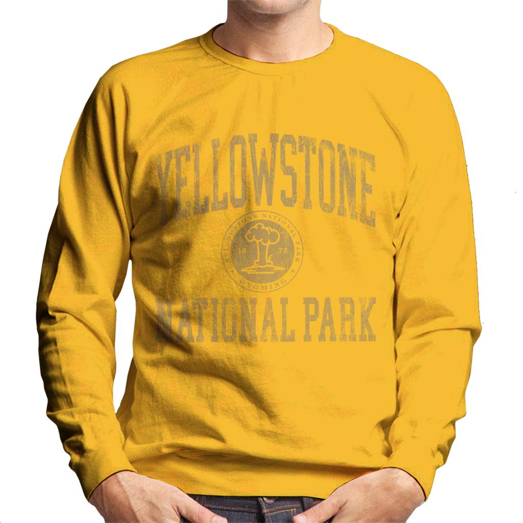 US National Parks Yellowstone Wyoming Men's Sweatshirt product image 6