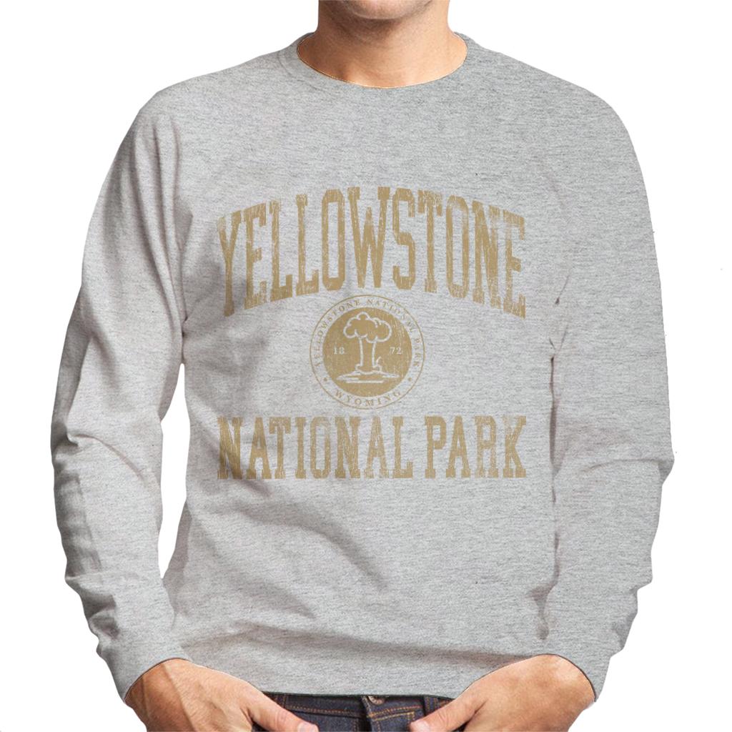 US National Parks Yellowstone Wyoming Men's Sweatshirt product image 1