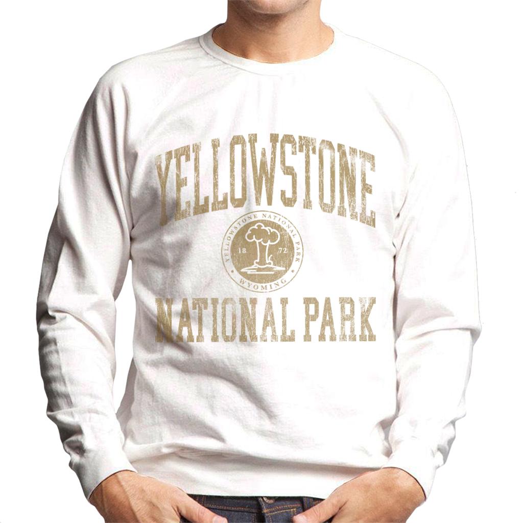 US National Parks Yellowstone Wyoming Men's Sweatshirt product image 4