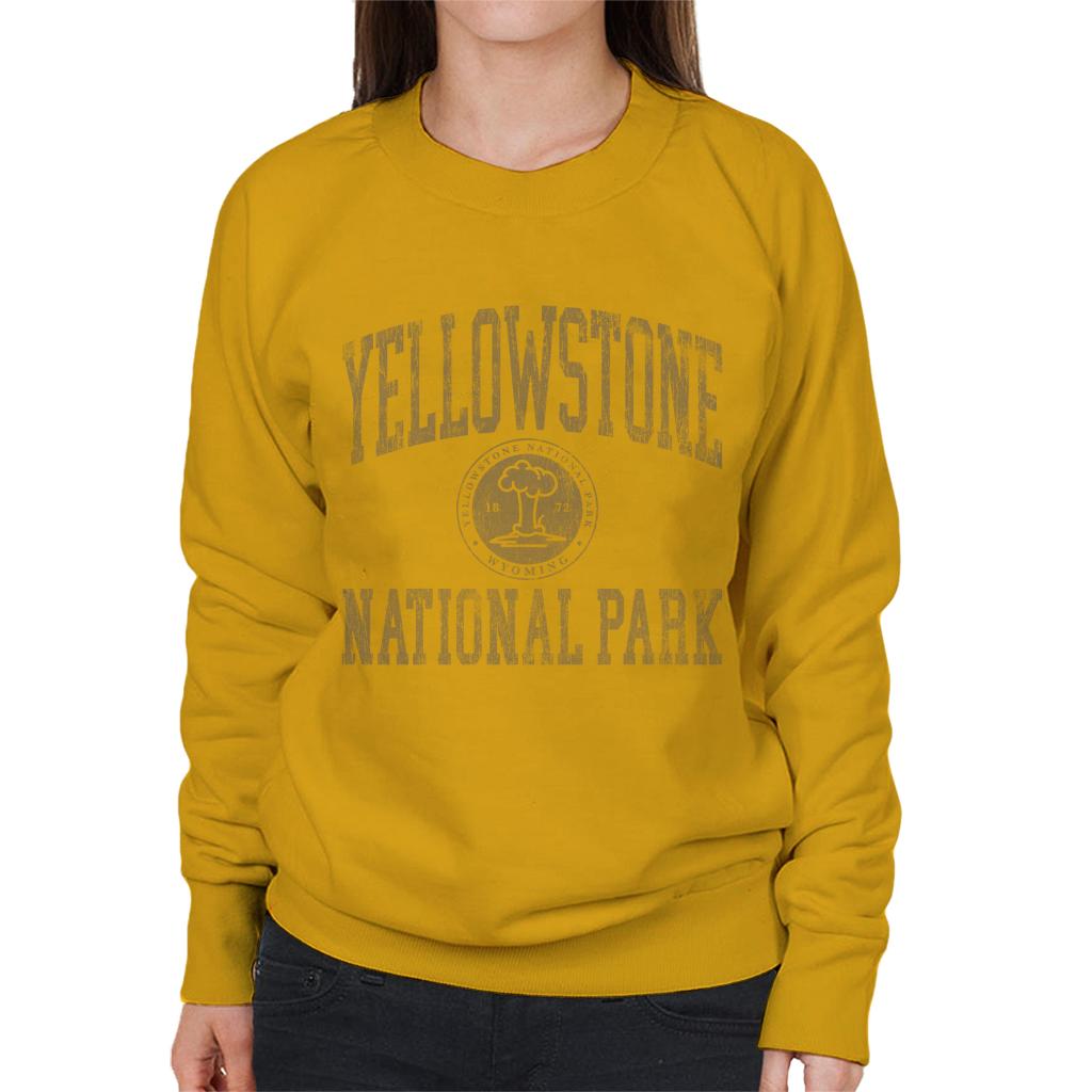 US National Parks Yellowstone Wyoming Women's Sweatshirt product image 6