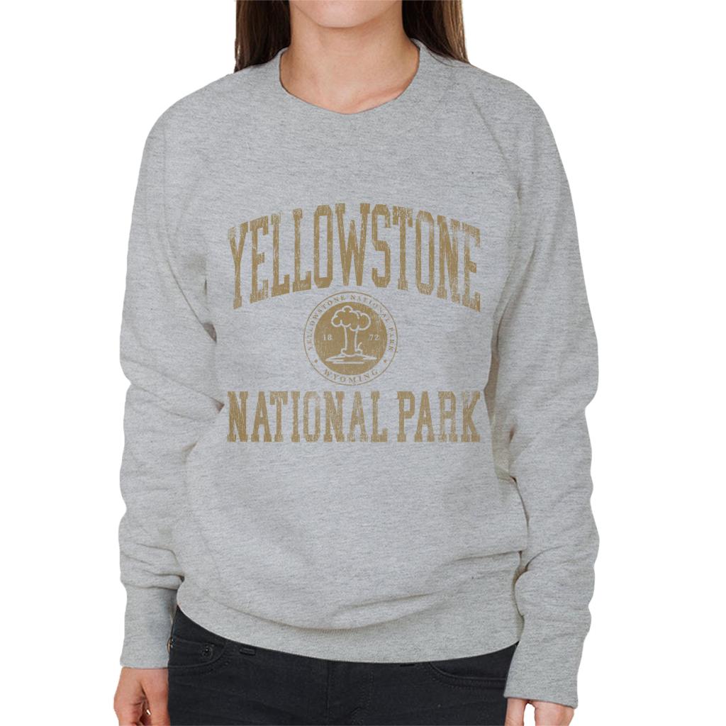 US National Parks Yellowstone Wyoming Women's Sweatshirt product image 1
