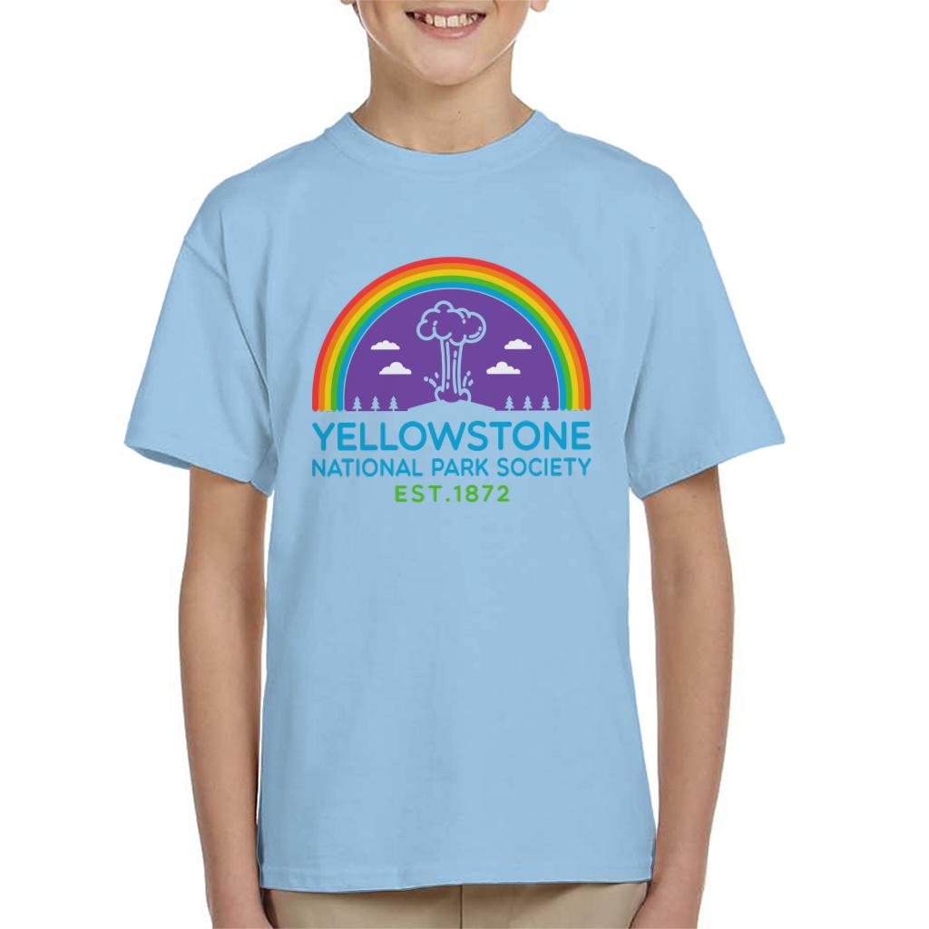 US National Parks Yellowstone Society Est 1872 Kid's T-Shirt product image 6