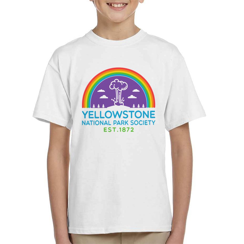 US National Parks Yellowstone Society Est 1872 Kid's T-Shirt product image 4