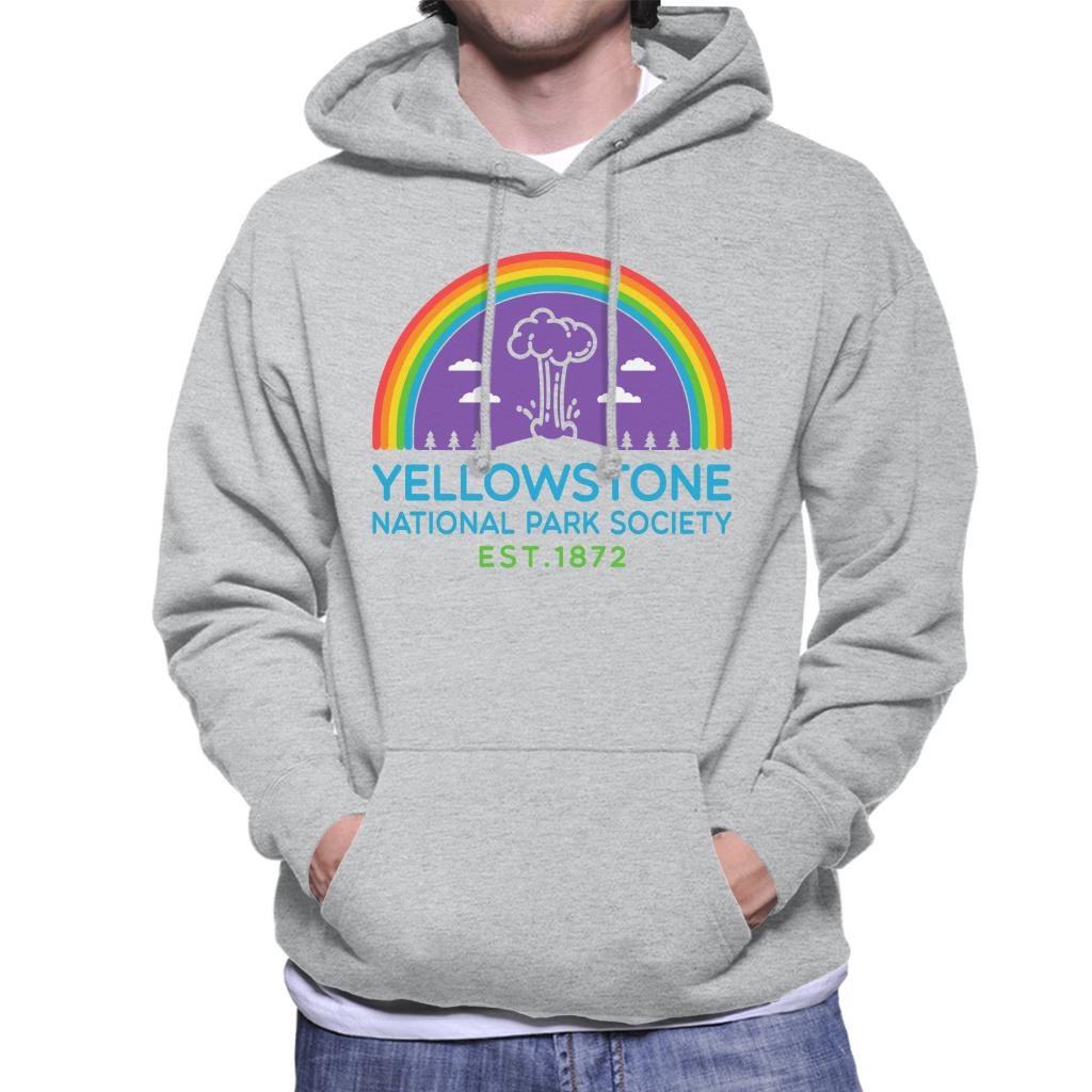 US National Parks Yellowstone Society Est 1872 Men's Hooded product image 1