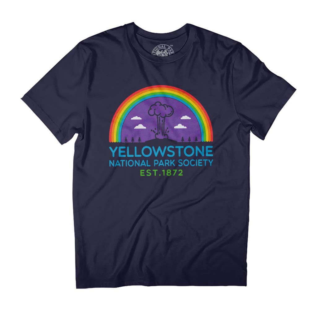 US National Parks Yellowstone Society Est 1872 Men's T-Shirt product image 1